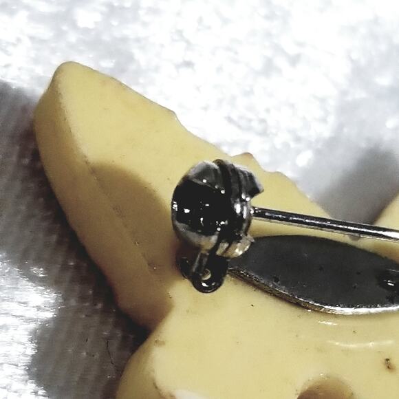 Butterfly 1"x1" orange, yellow, green and red 1.1902 - Picture 4 of 11